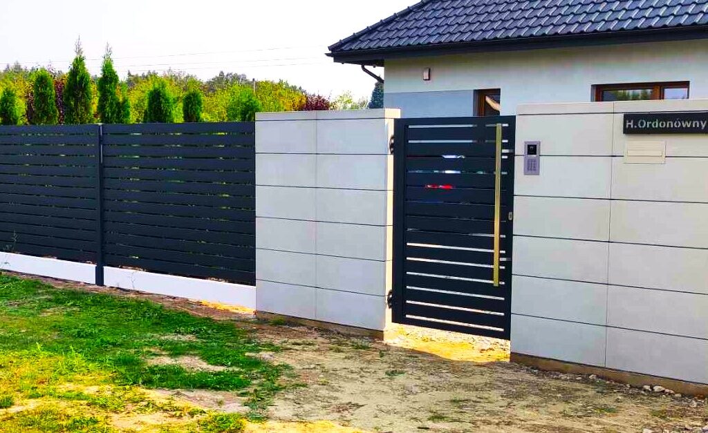 Ogrodzenie murowane Brochów